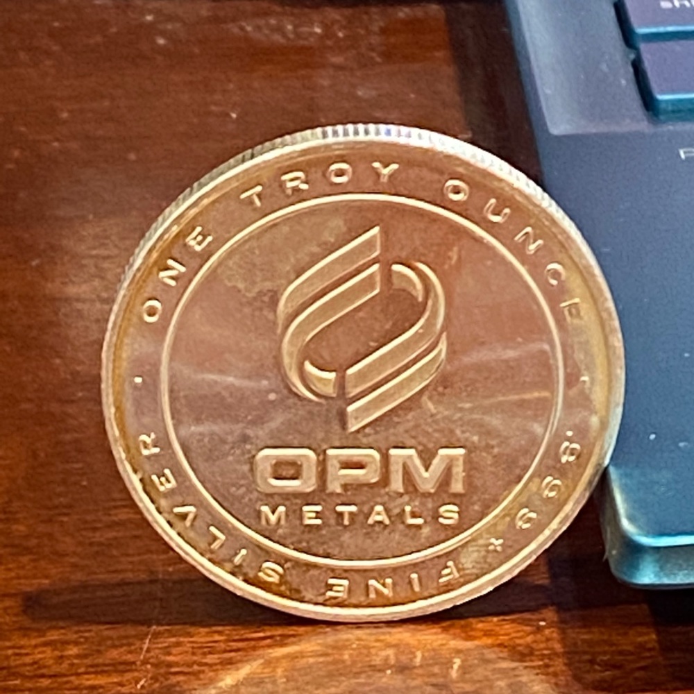 One Troy Ounce - 1 OZ 999 + Fine Silver OPM Metals